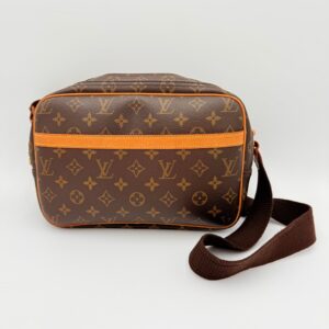 Crossbody Luxury Designer By Louis Vuitton In Brown & Tan, Size:Small