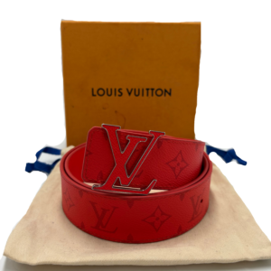 Louis Vuitton Optic Reversible Luxury Belt, Size: 38/95