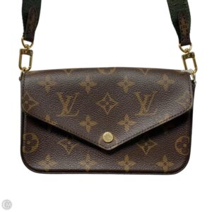 Crossbody Luxury Designer "Felicie Strap & Go" By Louis Vuitton, Size: Small