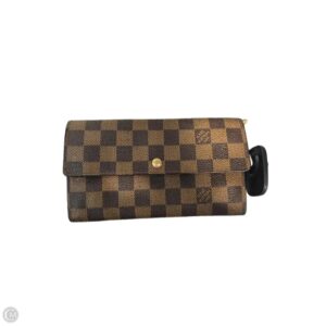Wallet Luxury Designer By Louis Vuitton, Size: Medium