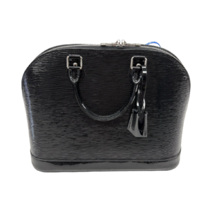 Handbag Luxury Designer By Louis Vuitton In Black, Size:Large