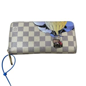 Wallet Luxury Designer By Louis Vuitton In Checkered Pattern, Size:Medium